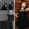 Phelfish New Design 13059 Girls Dresses Kids Clothes Girl Lace Slip Dress Sexy Summer Dresses