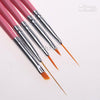 Free Shipping New 15pcs Acrylic Nail Art Design Painting Tool Pen Polish Brush Set Kit DIY Pro