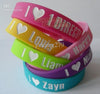 160pcs one direction silicone wristband &amp; bracelet Wrist Band Bracelets 1D fan free shipping