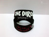 20pcs/lot ONE DIRECTION Band silicone Bracelets New Design Fashion 1D Fans Wristband FREE SHIPPING