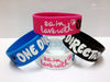 20pcs/lot ONE DIRECTION Band silicone Bracelets New Design Fashion 1D Fans Wristband FREE SHIPPING