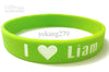 160pcs one direction silicone wristband &amp; bracelet Wrist Band Bracelets 1D fan free shipping