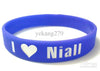 160pcs one direction silicone wristband &amp; bracelet Wrist Band Bracelets 1D fan free shipping